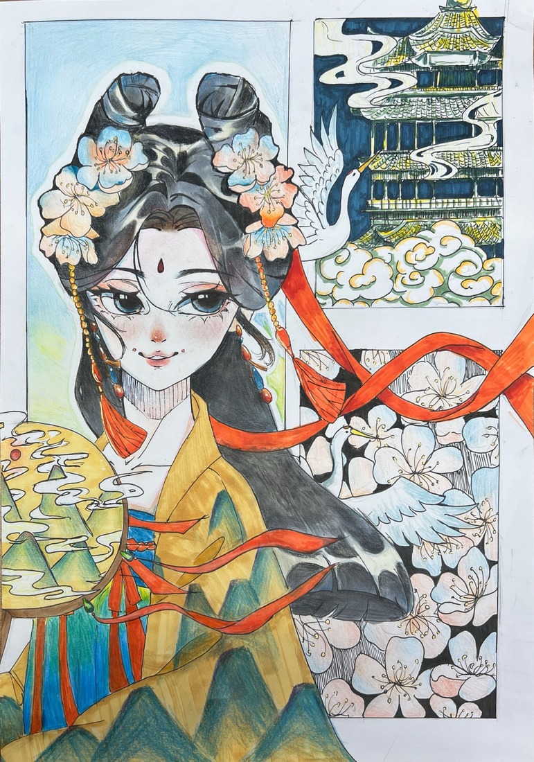 学生创意美术作品
